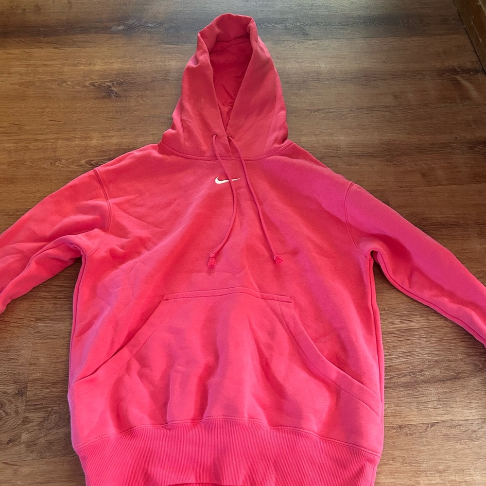 Nike Vibrant Pink Pullover Hoodie